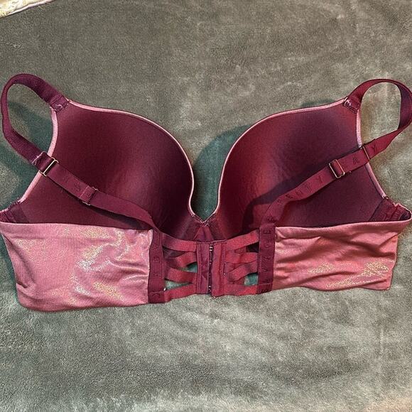 Savage X Fenty Rose Gold Metallic T-shirt Bra 42DD - Picture 2 of 3